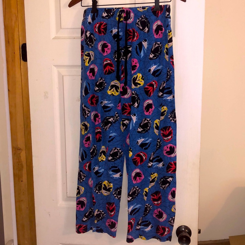 Power Rangers Pajama Bottoms Size Medium
